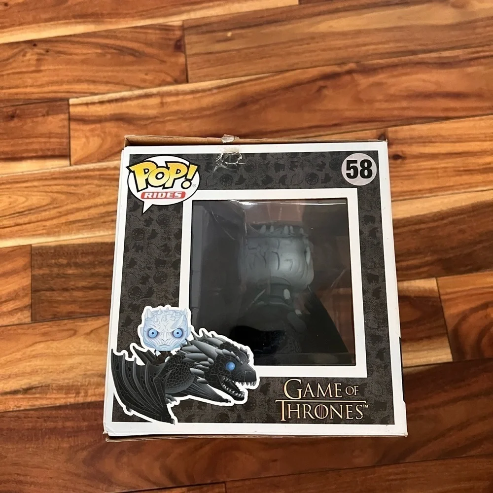 NWT NIB Funko Pop! Night King & Icy Viserion 51 Game Of Thrones Vinyl Figure